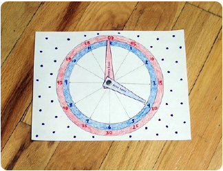 Time math art project